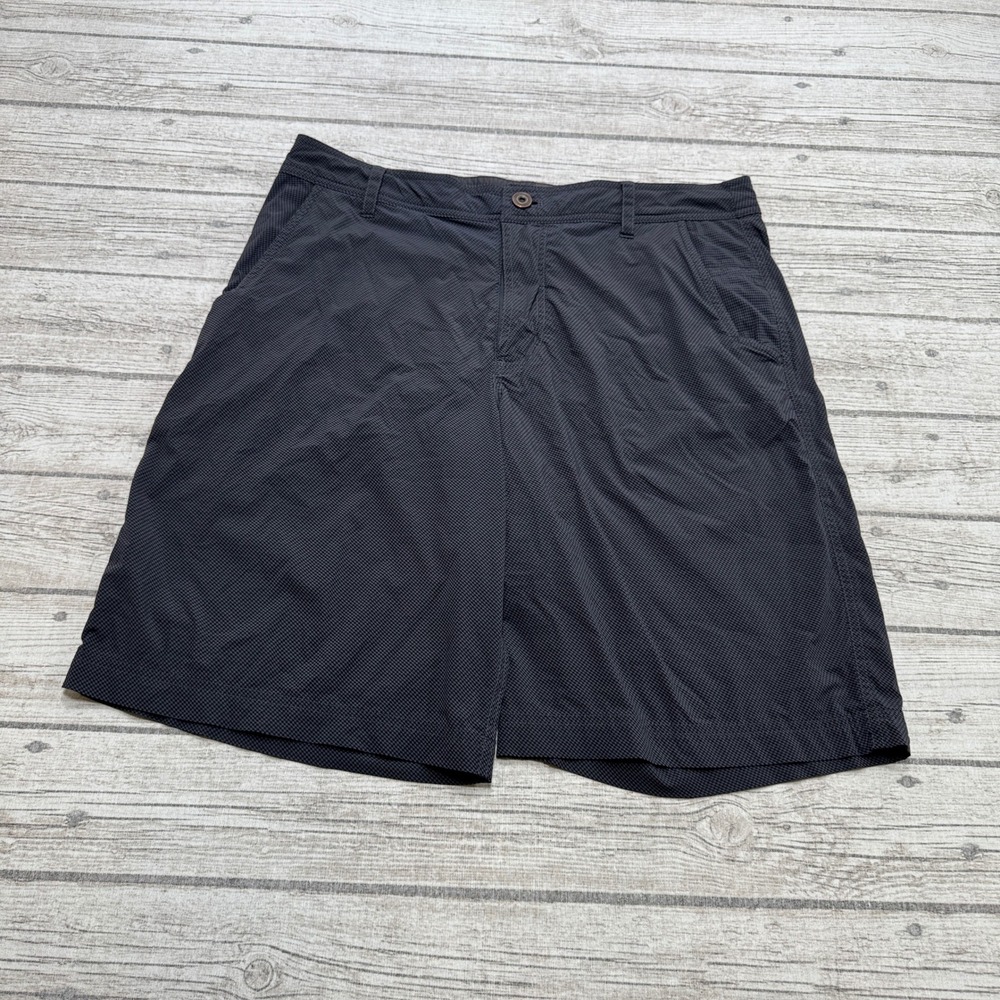 Lululemon Shorts Men's 34 Black Micro Check Performance Golf Athletic Training